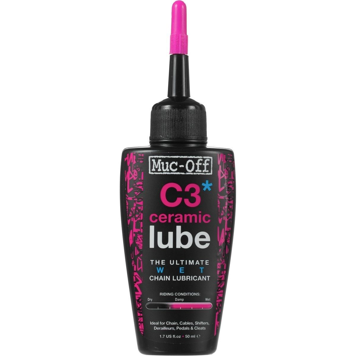 Muc-Off C3 Wet Ceramic Chain Lube - Size: 50ml