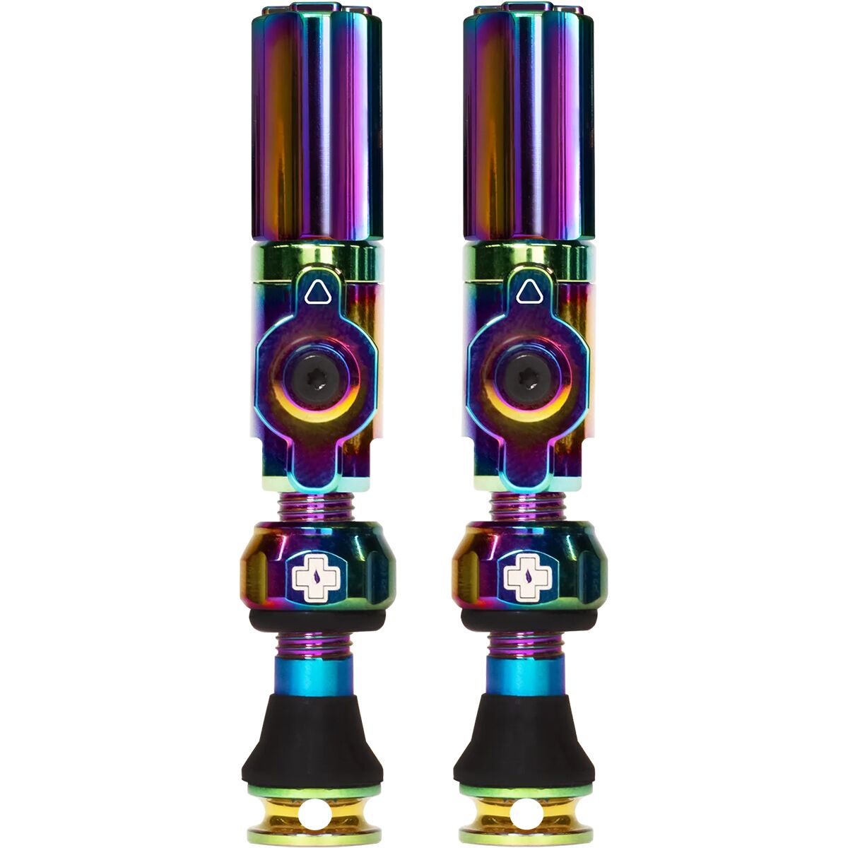 Muc-Off Big Bore Tubeless Valves - Hybrid in Iridescent - Size: Large