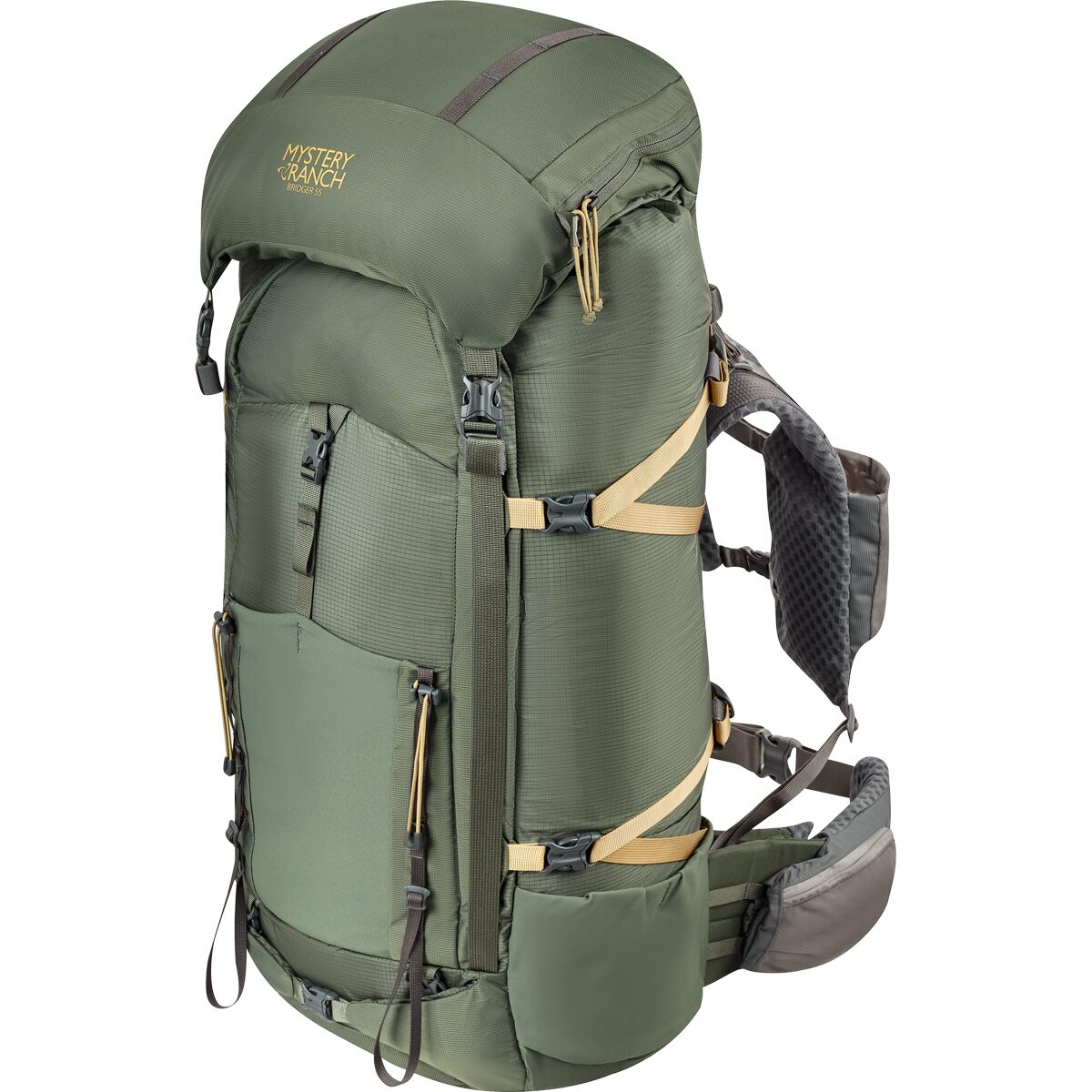 Mystery Ranch Bridger 55L Backpack in Ivy - Size: Small