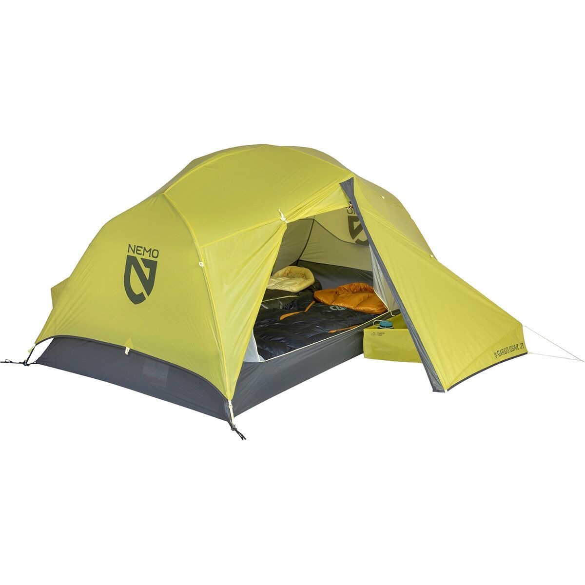 NEMO Equipment Inc. Dagger OSMO Tent: 2-Person 3-Season in Birch Bud