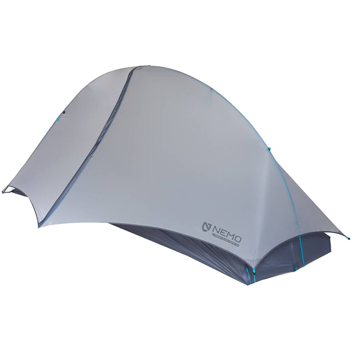 NEMO Equipment Inc. Hornet Elite OSMO Tent: 1-Person 3-Season in Aluminum / Stormy Night