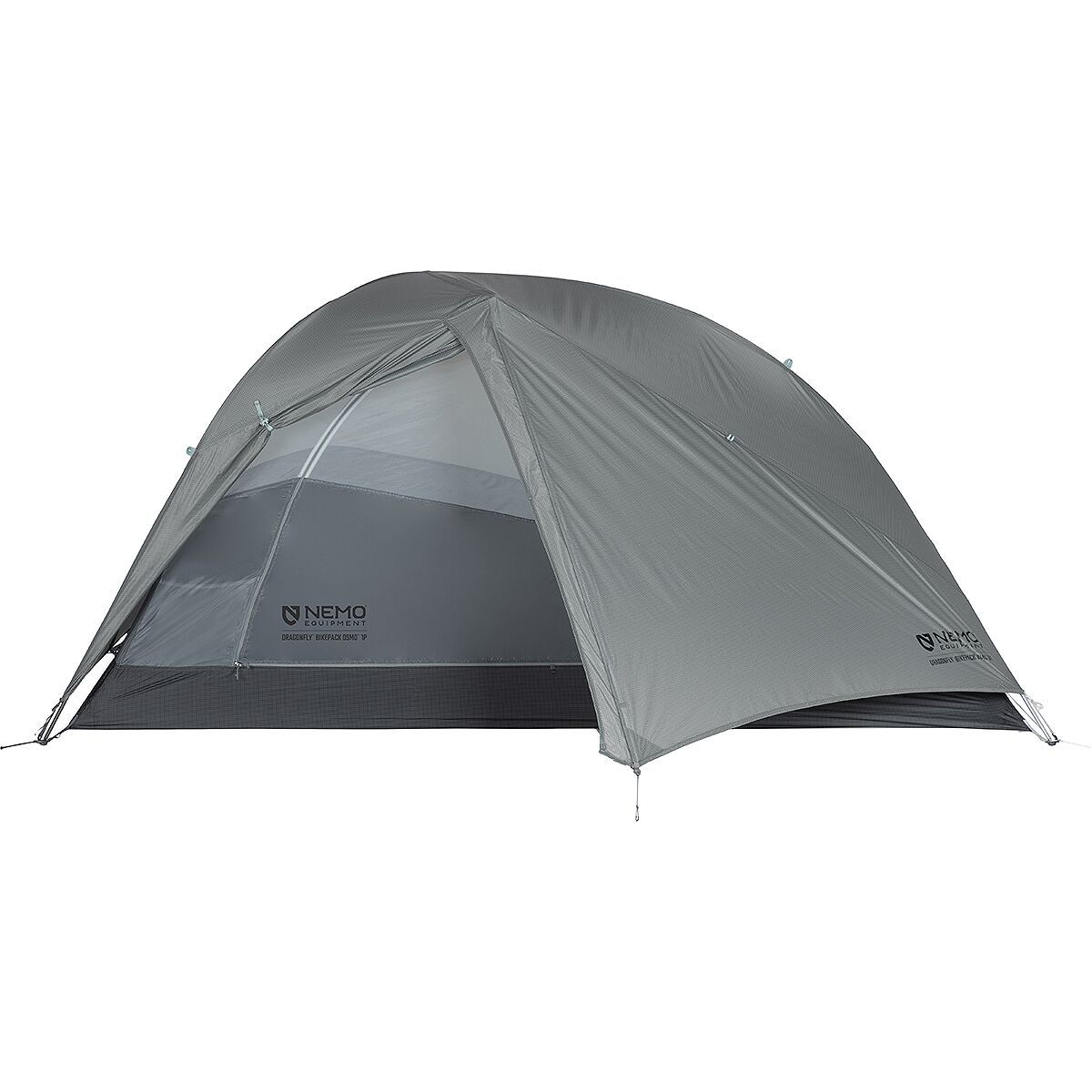 NEMO Equipment Inc. Dragonfly Bikepack Tent: 1-Person 3-Season in Sedona Sage