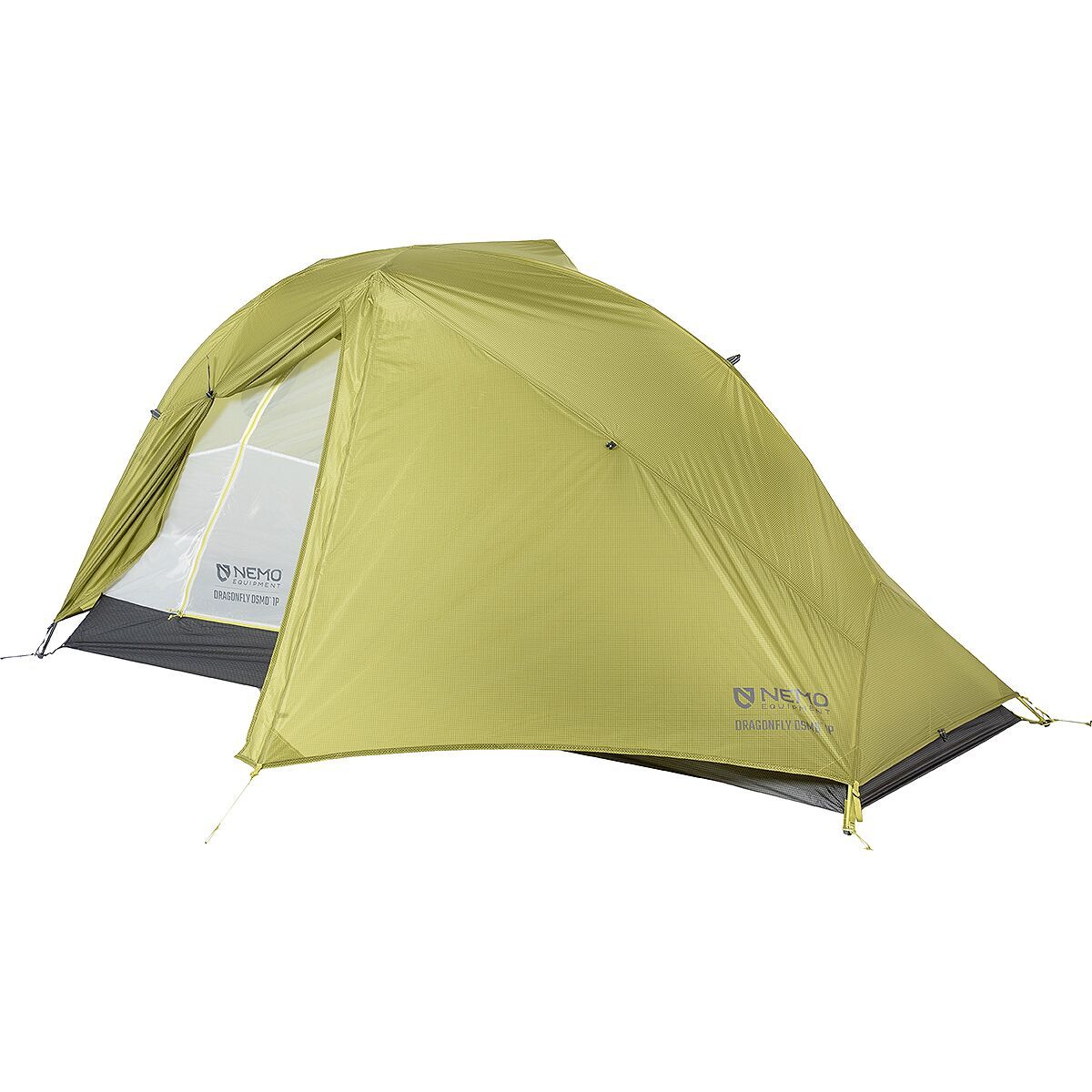 NEMO Equipment Inc. Dragonfly OSMO Tent: 1-Person 3-Season in Birch Bud