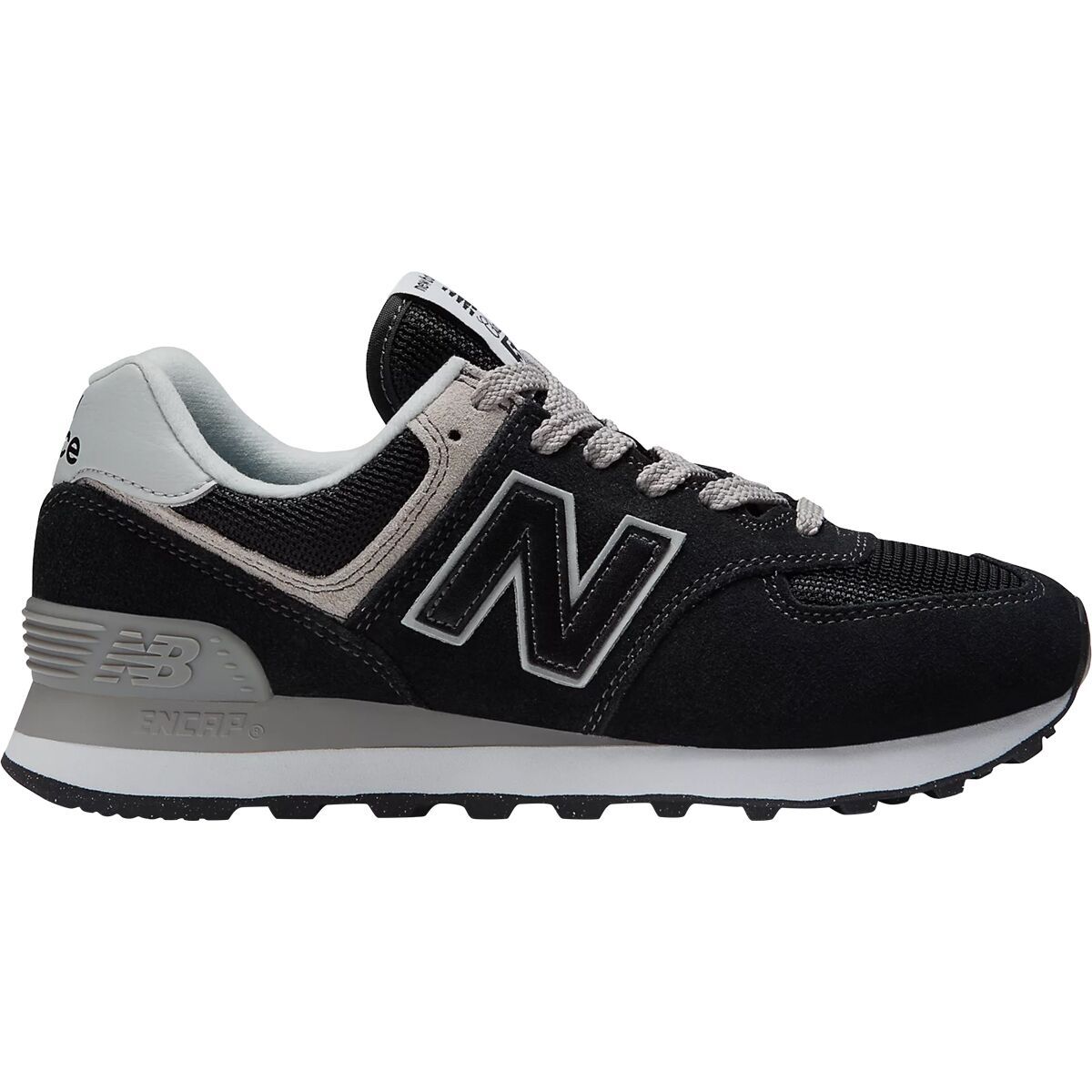 New Balance Women's 574 Evergreen Shoe in Black - Size: 8.5