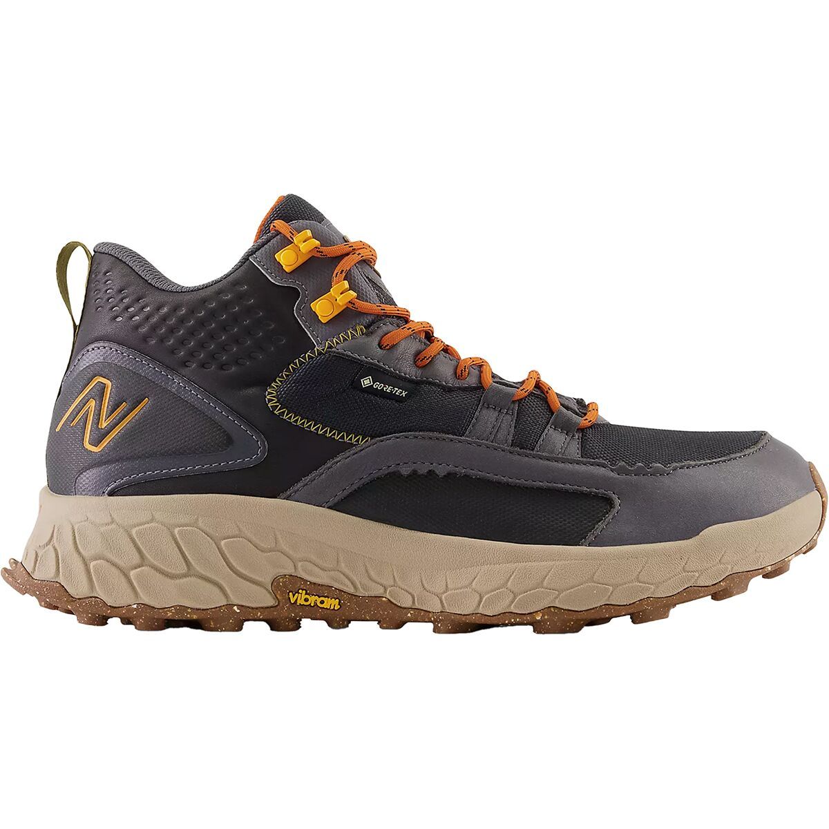 New Balance Men's Fresh Foam X Hierro GTX Mid Trail Running Shoe in Natural Indigo / Eclipse / Jade - Size: 8
