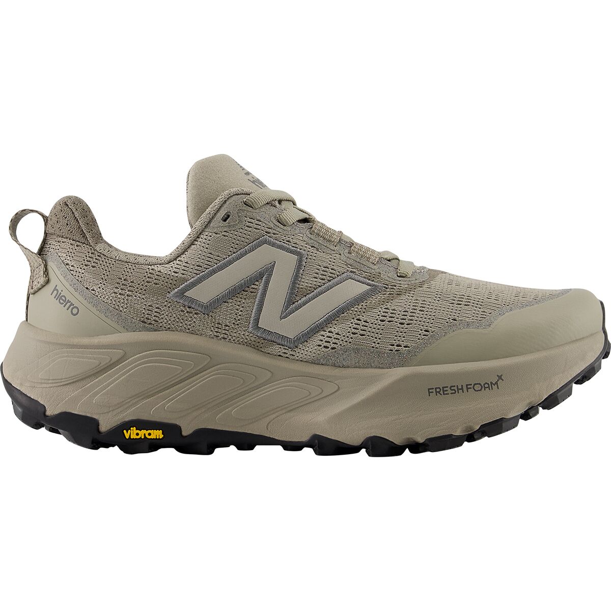 New Balance Women's Fresh Foam Hierro v9 Trail Run Shoe in Castlerock - Size: