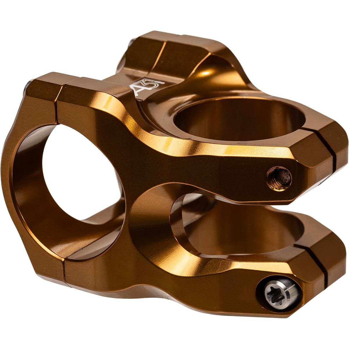 Industry Nine A318 Stem, Titanium Bolts in Bronze - Size: 40mm