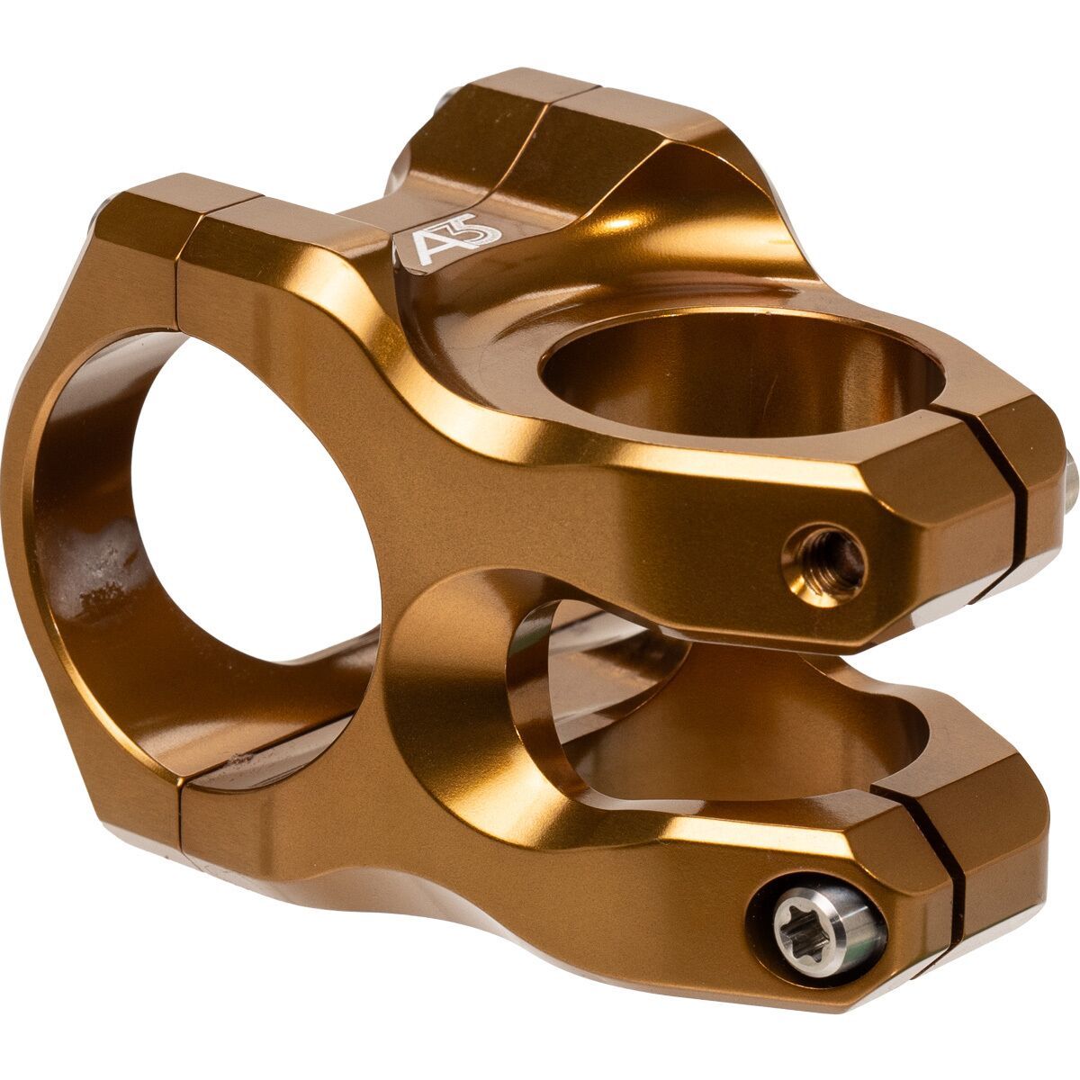 Industry Nine A35 Stem, Titanium Bolts in Bronze - Size: 40mm