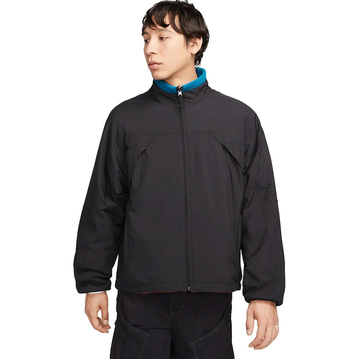 Nike Men's ACG Rev Straight Jacket in Black / Green Abyss / Wolf Grey - Size: XL