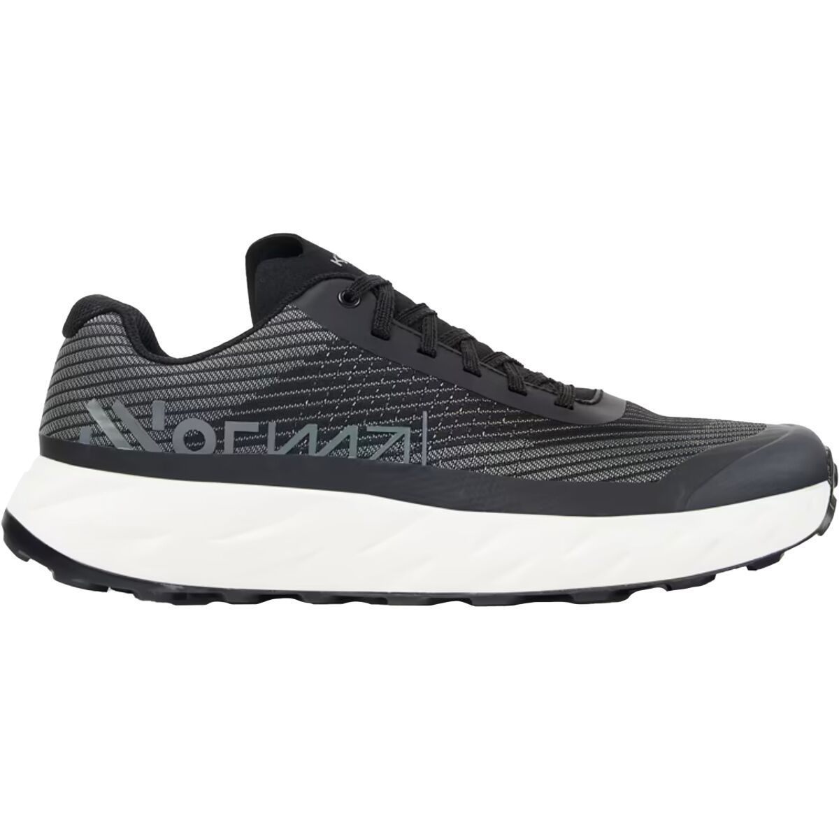 Nnormal Kjerag 01 Trail Running Shoe in Black / Grey - Size: Mens 6.5/Womens