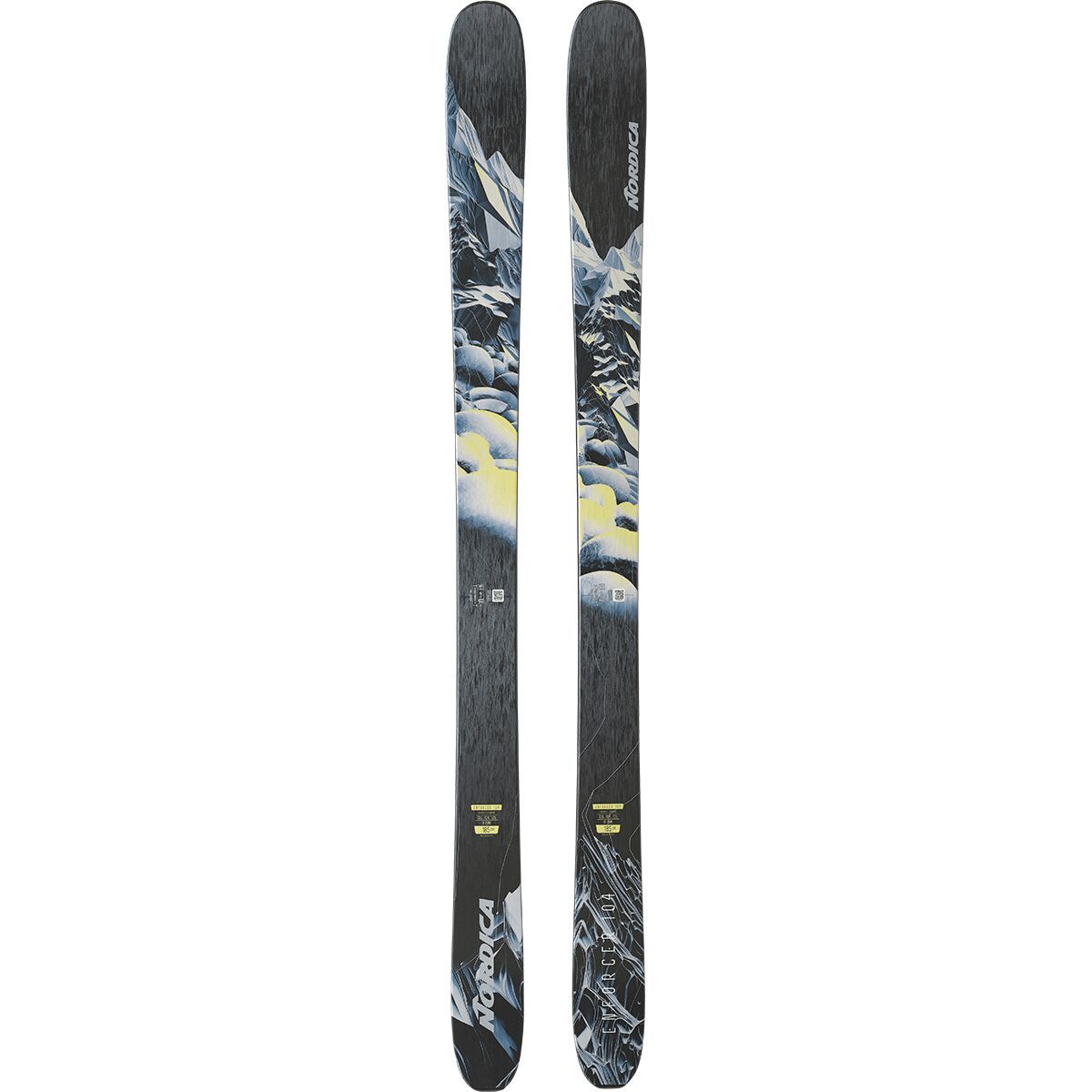 Nordica Enforcer 104 Ski - 2025 in Black / Lime / Blue - Size: 167cm