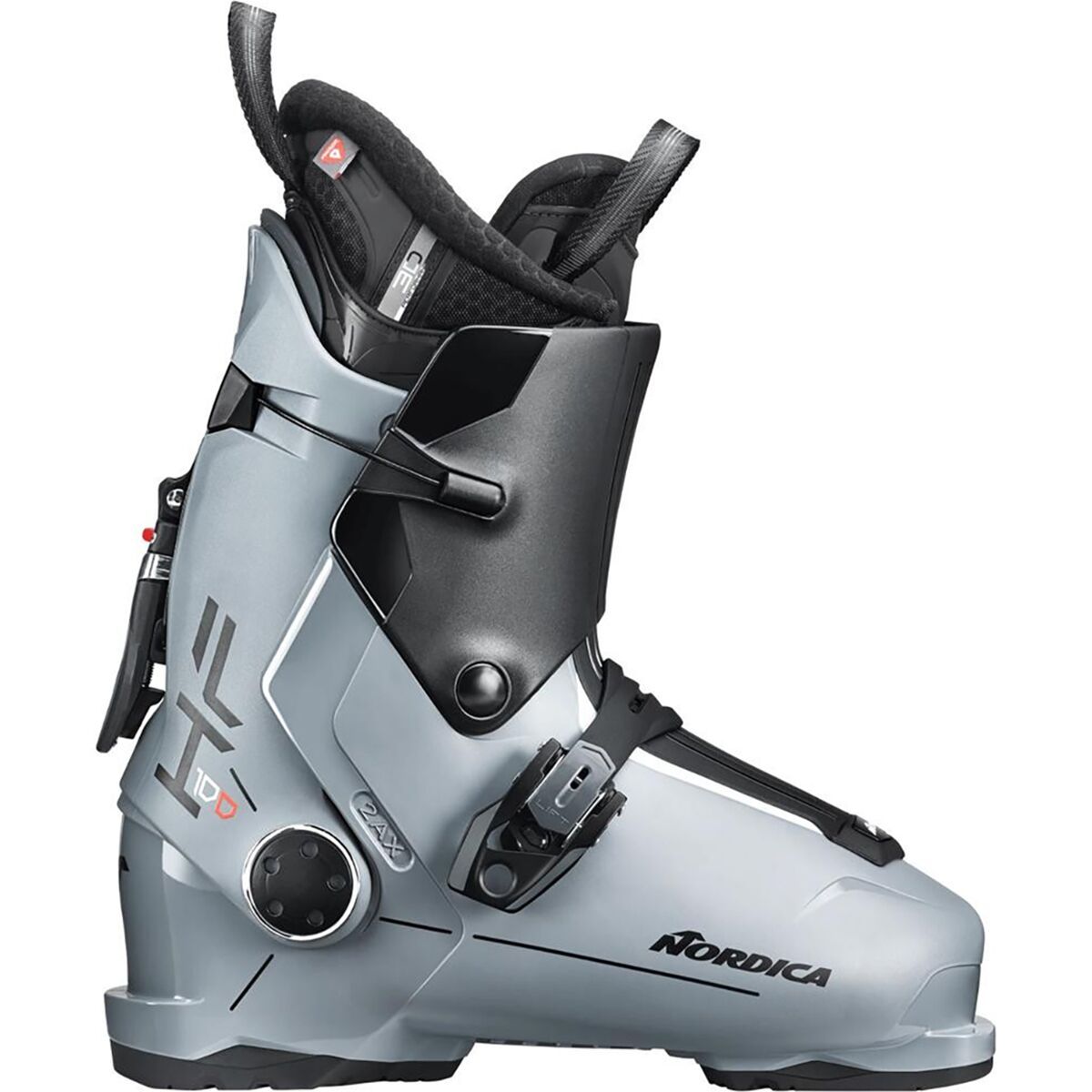 Nordica Men's HF 100 Ski Boot - 2026 in Grey / Black / White - Size: 30.5