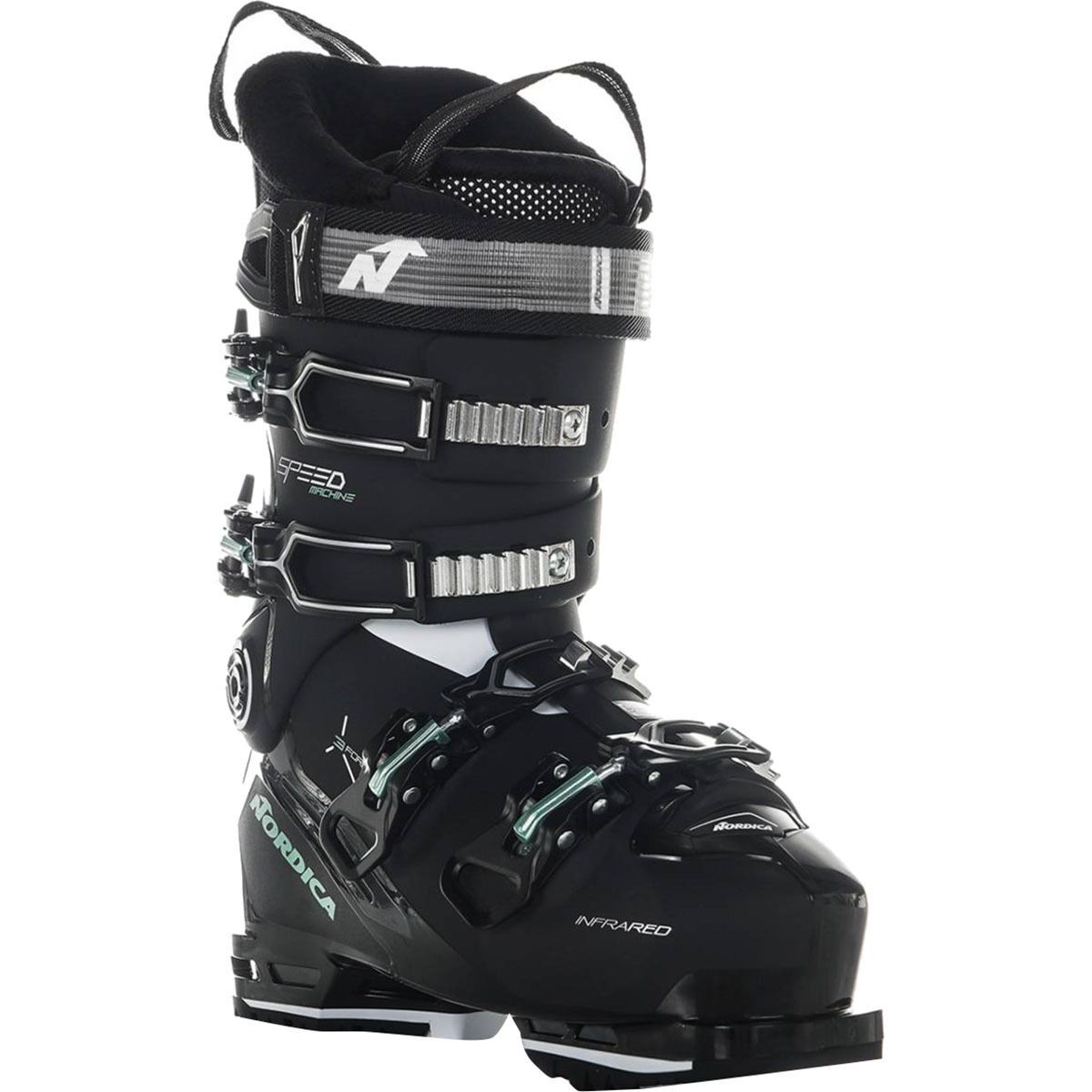 Nordica Women's Speedmachine 3 95 X Ski Boots - 2024 in Black - Size: 27.5