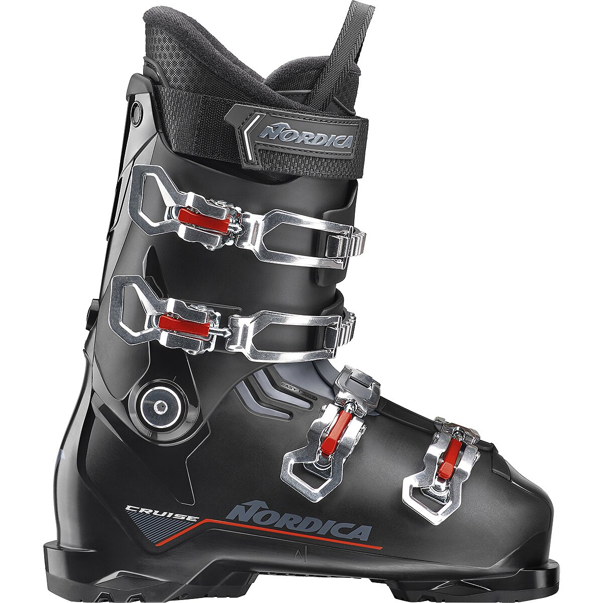 Nordica The Cruise Ski Boot - 2027 in Black / Gray / Red - Size: 27.5
