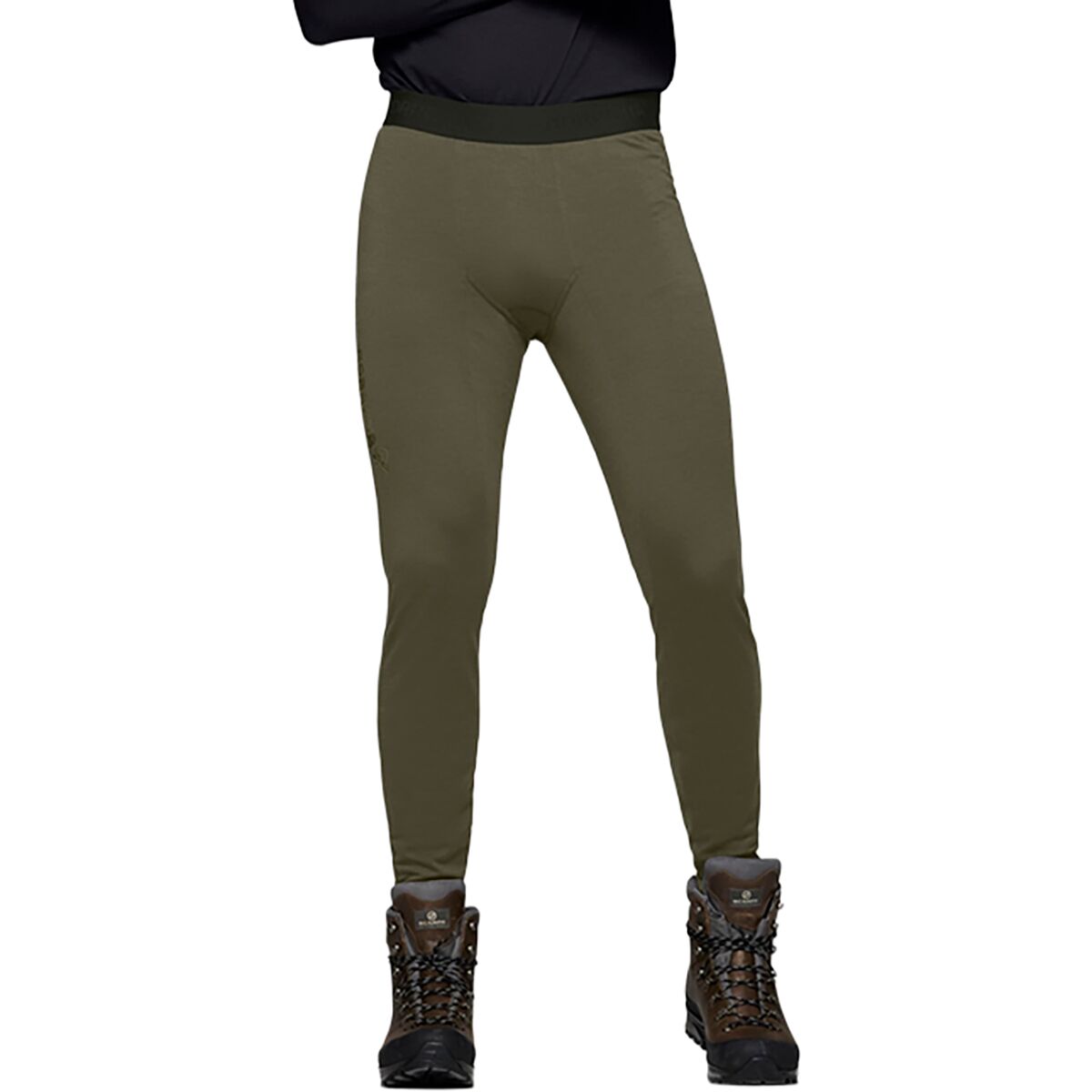 Norrona Norrona Men's Femund PureUll Longs Bottom in Olive Night - Size: XL - $96.75 at Steep and Cheap