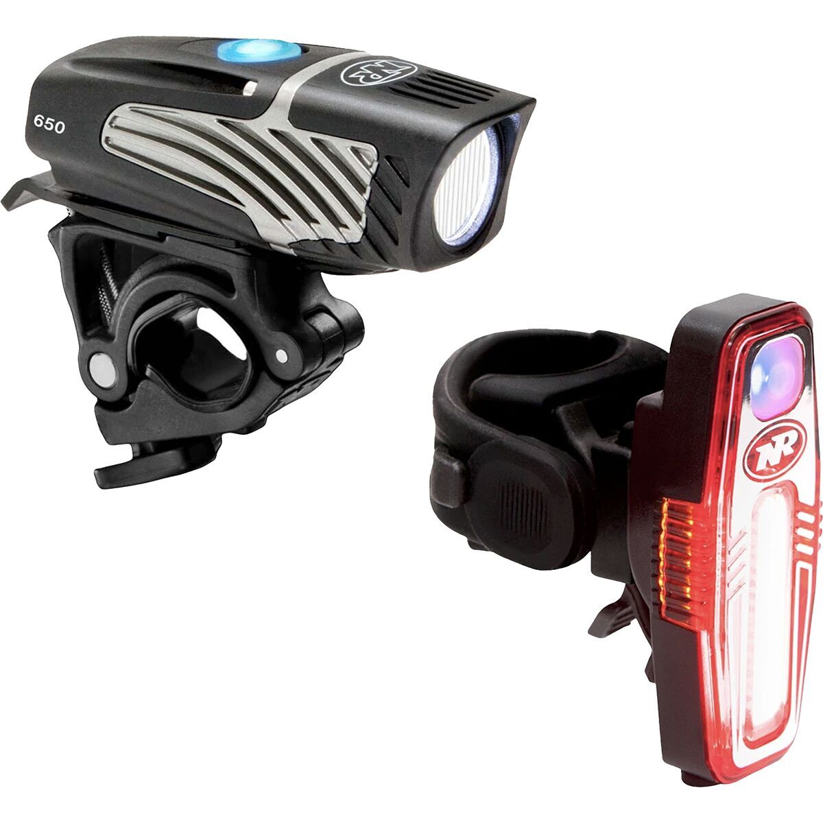 NiteRider Lumina Micro 650 and Sabre 110 Combo in Black / Red