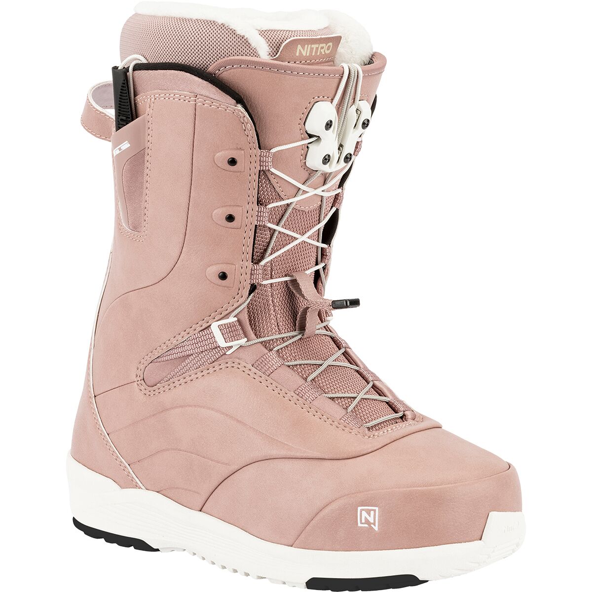 Nitro Women's Crown TLS Snowboard Boot - 2026 in Rose - Size: 6