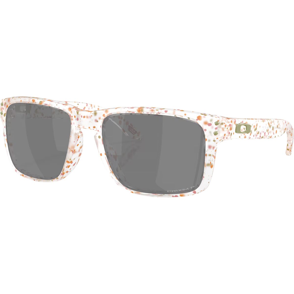 Oakley Holbrook Prizm Polarized Sunglasses in Clear Terrazzo / Prizm Black Polarized