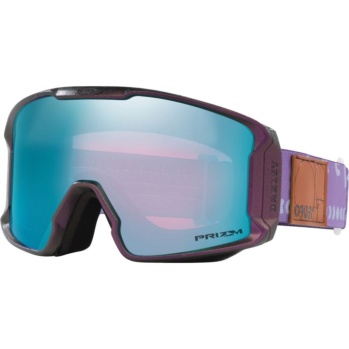 Oakley Line Miner M Prizm Goggles in B1B Purple