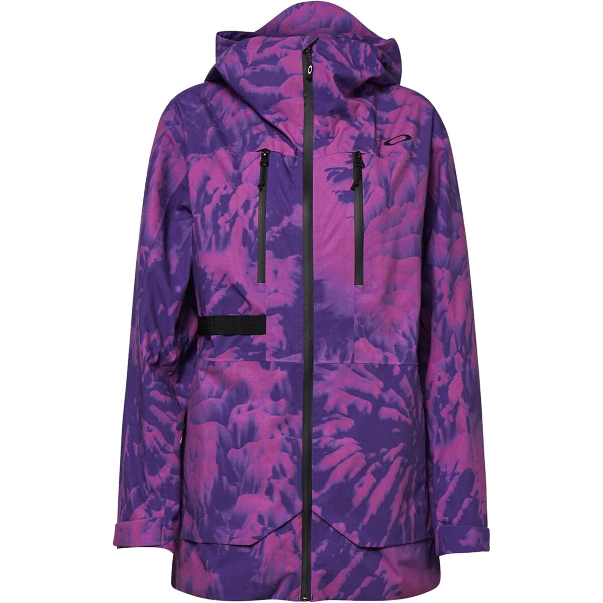 Oakley Oakley Women's Juno Shell Jacket - 2023 in Purple Mountain Td Print - Size: XS - $195.25 at Steep and Cheap