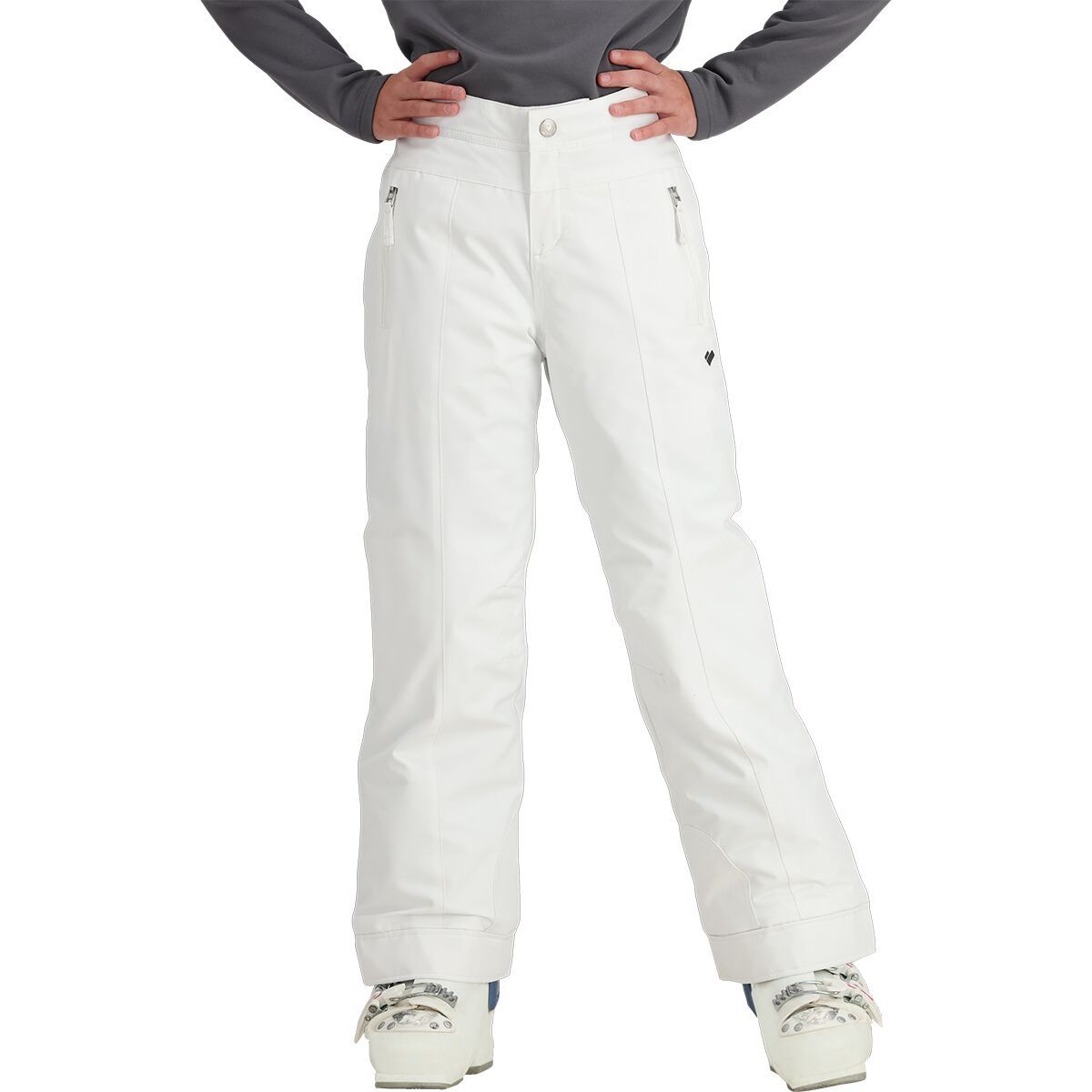 Obermeyer Girl's Brooke Pant in White - Size: XL