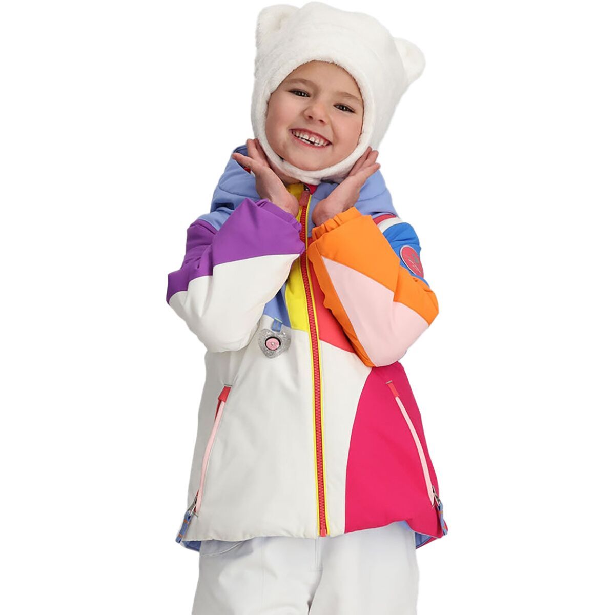 Obermeyer Livia Jacket - Toddler Girls' in White - Size: 2