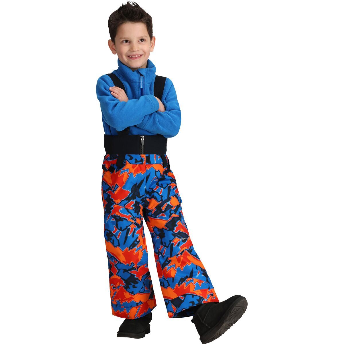 Obermeyer Warp Pant - Toddler Boys' in Thermal Slopes - Size: 2