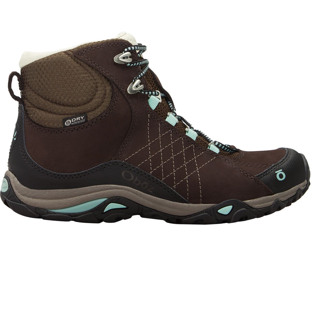 Oboz Women's Sapphire Mid B-Dry Hiking Boot in Huckleberry - Size: