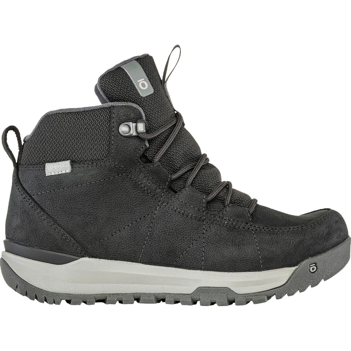 Oboz Women's Cedar Mid Insulated B-DRY Boot in Black Sea - Size: 6