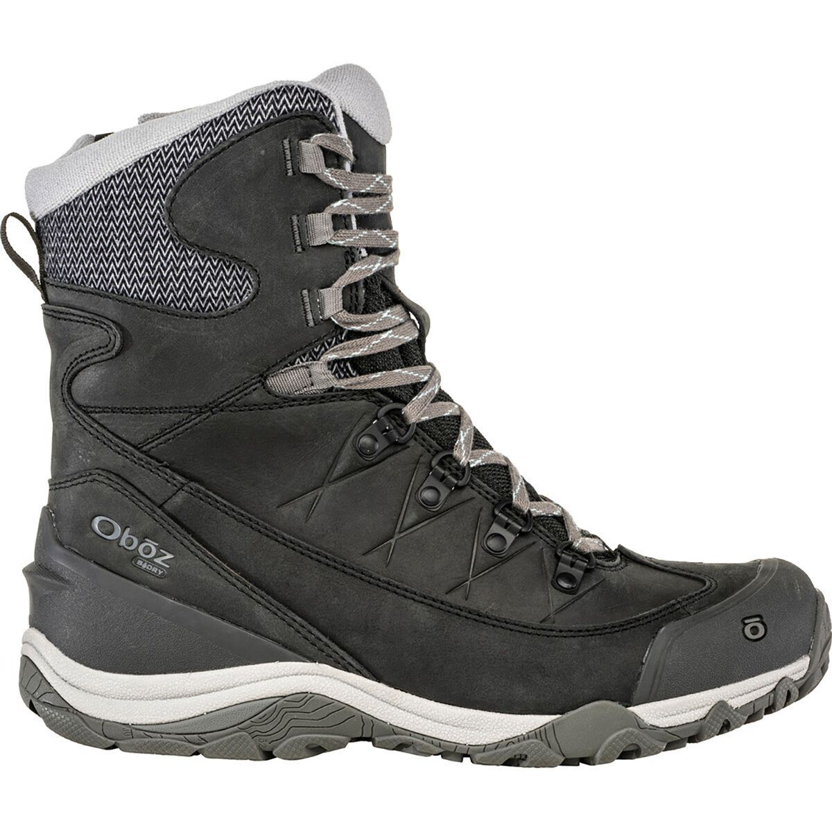 Oboz Women's Ousel Mid Insulated B-DRY Hiking Boot in Black Sea - Size: