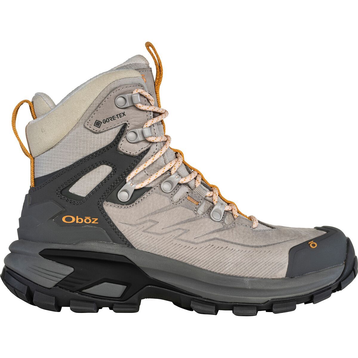Oboz Women's Bridger Ridge Mid GTX Hiking Boot in Drizzle - Size: