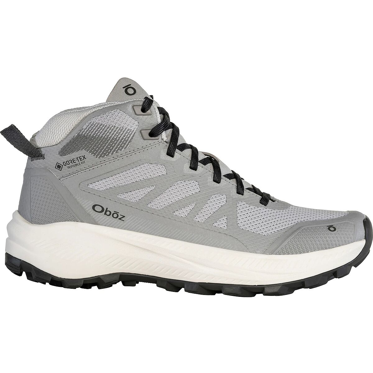 Oboz Women's Katabatic LT GTX Mid Hiking Boot in Drizzle - Size: