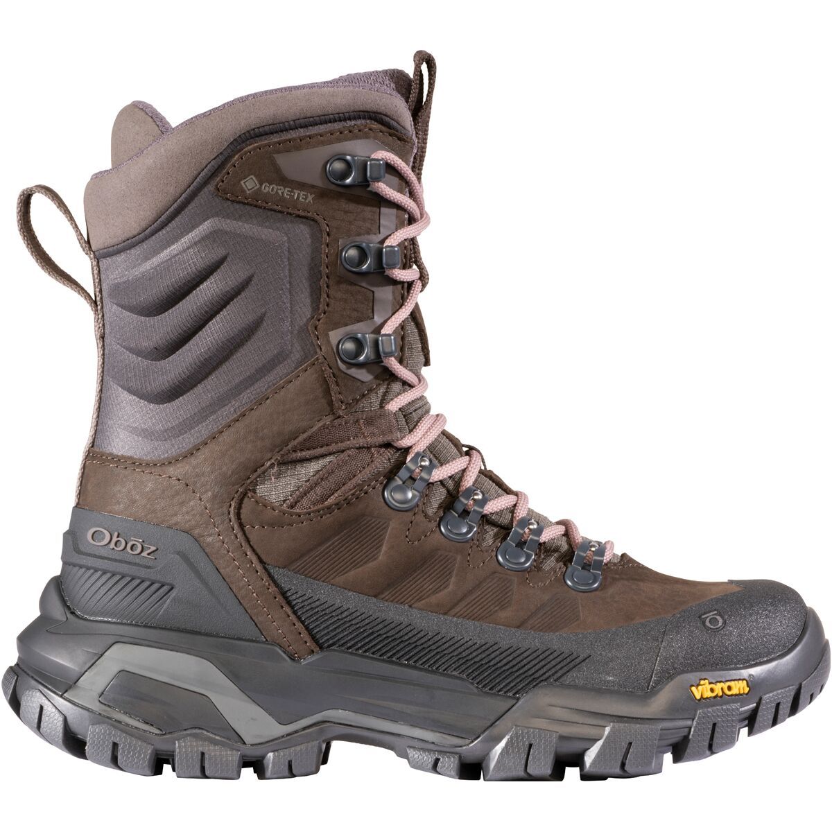 Oboz Women's Bridger Peak GTX Hiking Boot in Bison Brown - Size: