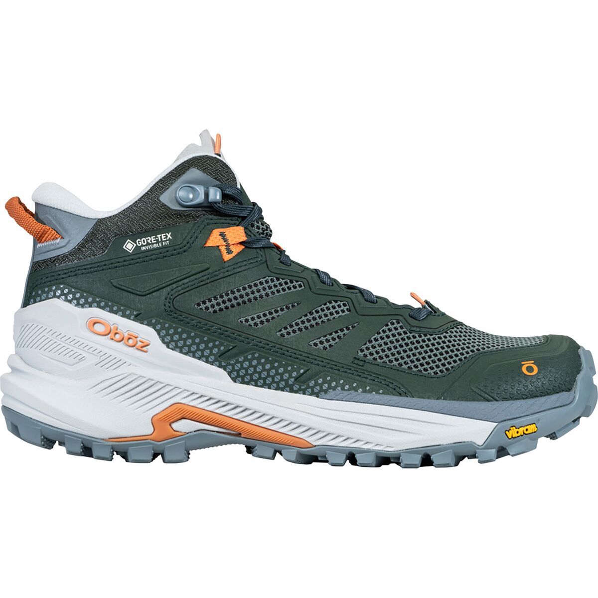Oboz Women's Katabatic RT Mid GTX Hiking Boot in RAIN FOREST - Size: