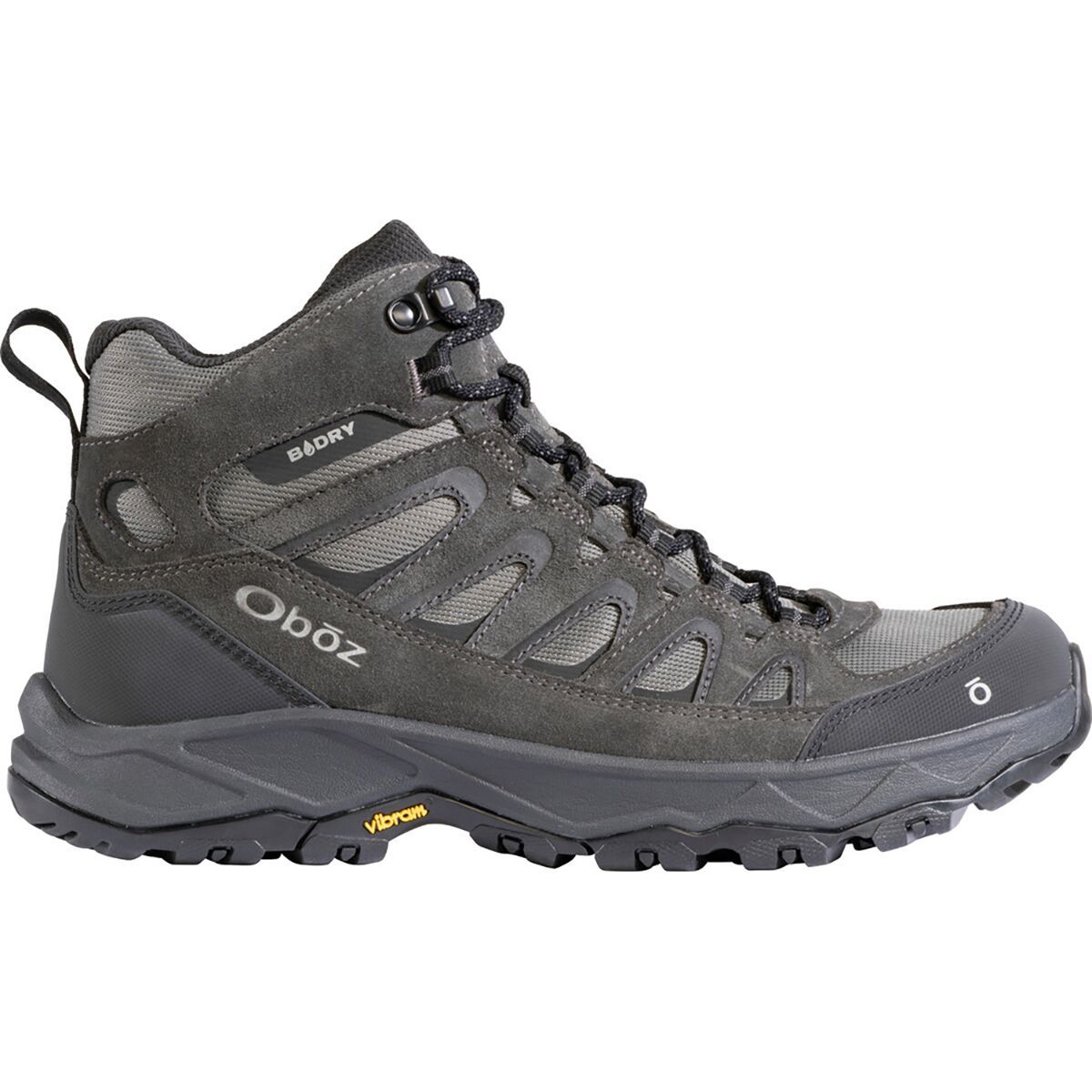 Oboz Men's Sawtooth Ascent Mid B-DRY Hiking Boot in Charcoal - Size: