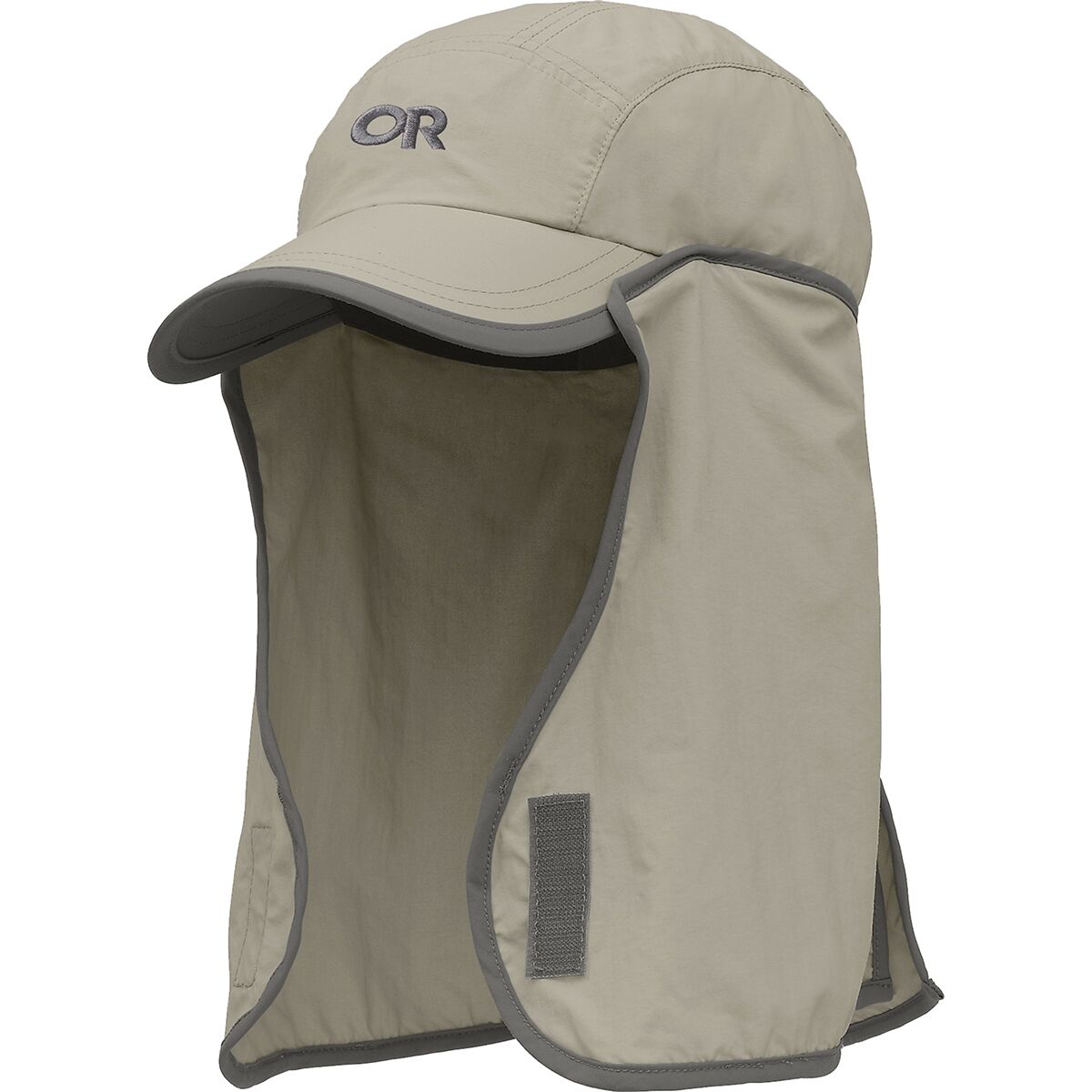 Outdoor Research Outdoor Research Boy's Sun Runner Cap in Khaki / Dark Grey - Size: XS - $17.97 at Steep and Cheap