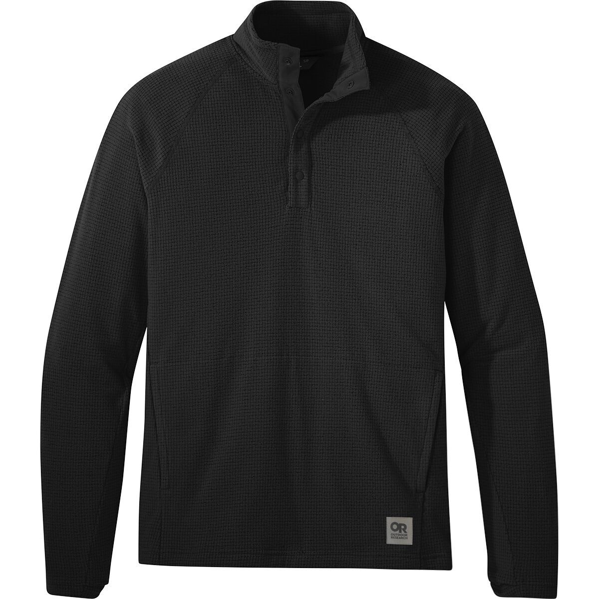 Outdoor Research Men's Trail Mix Snap Pullover Fleece in Naval Blue - Size: Medium