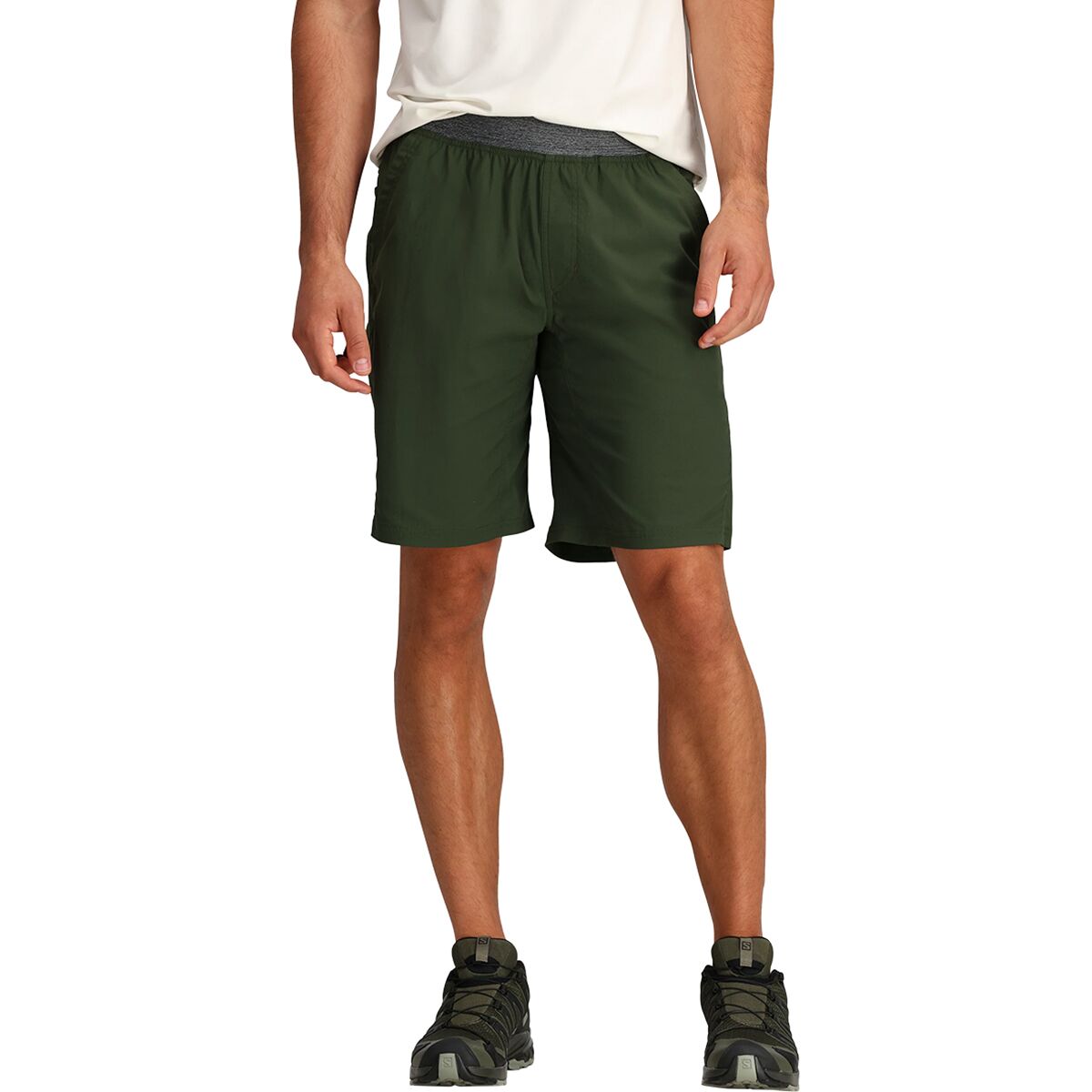 Outdoor Research Men's Zendo 10in Short in Verde - Size: Small