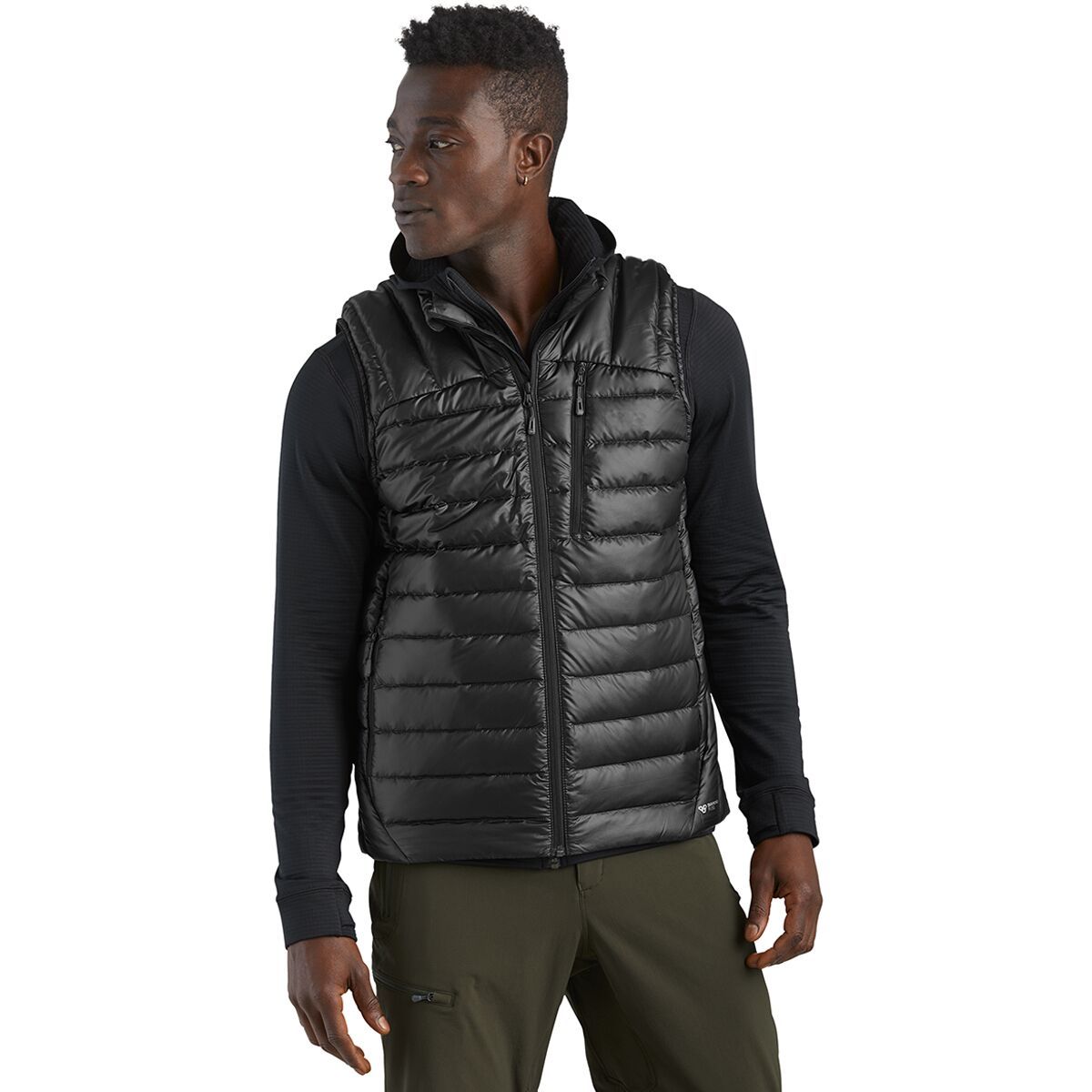 Outdoor Research Men's Helium Down Vest in Loden - Size: Medium