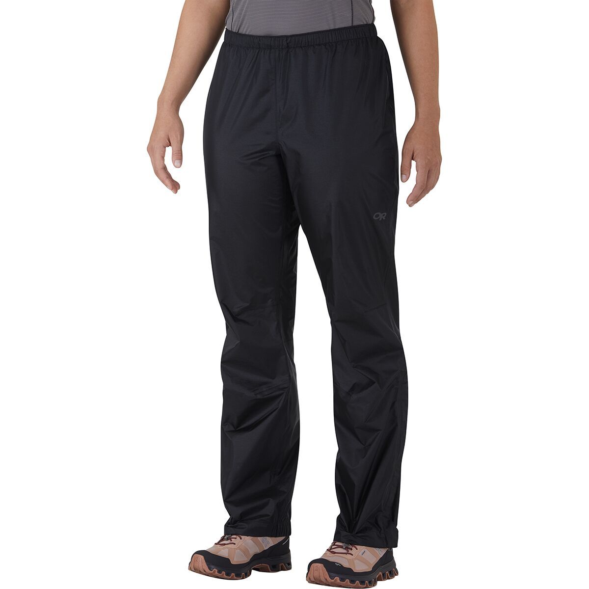 Outdoor Research Women's Helium Rain Pant in Black - Size: XL/Regular