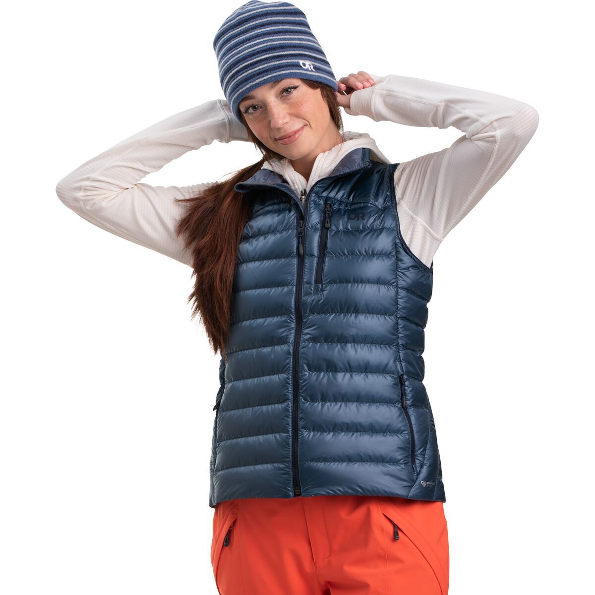 Outdoor Research Women's Helium Down Vest in Kalamata - Size: XL
