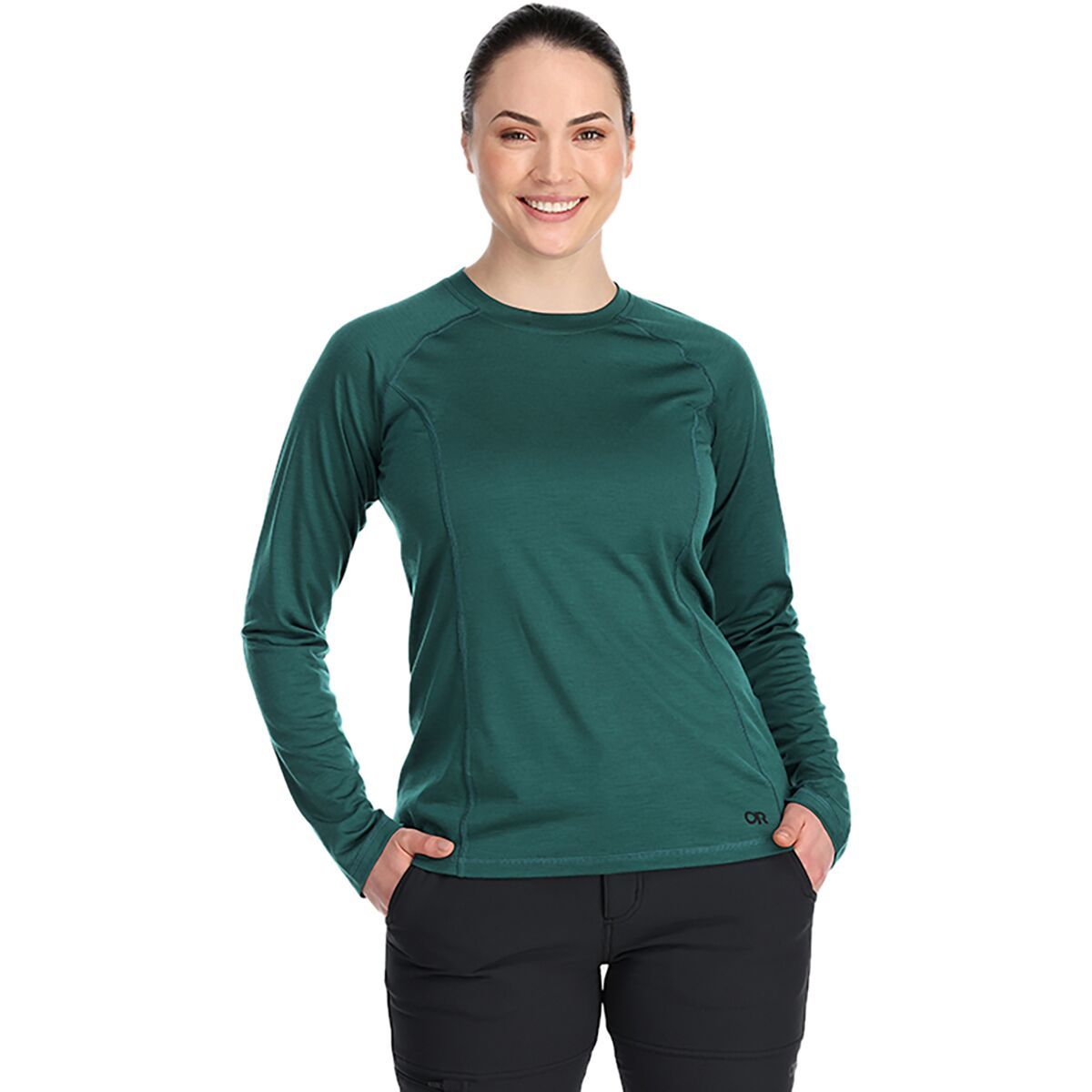 Outdoor Research Women's Alpine Onset Crew in Snow Camo - Size: XS