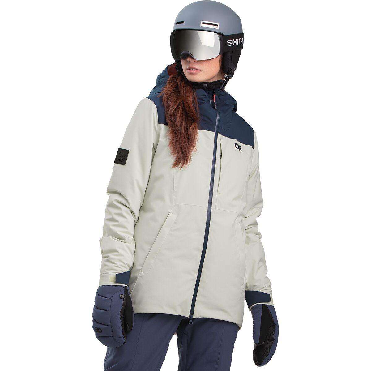 Outdoor Research Women's Snowcrew Jacket in Flint - Size: XS