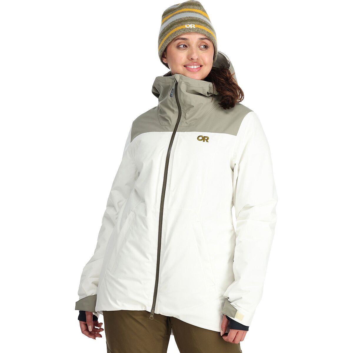 Outdoor Research Women's Snowcrew Jacket in Flint - Size: XL