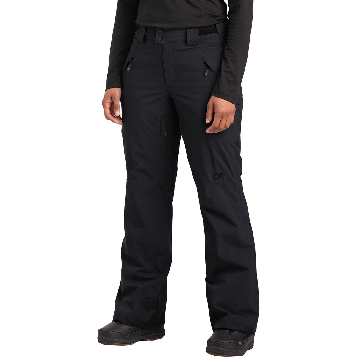 Outdoor Research Women's Snowcrew Pant in Black - Size: M/Regular