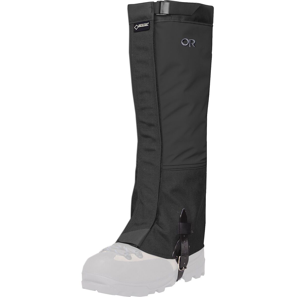 Outdoor Research Men's Crocodile Wide Gaiter in Black - Size: Medium