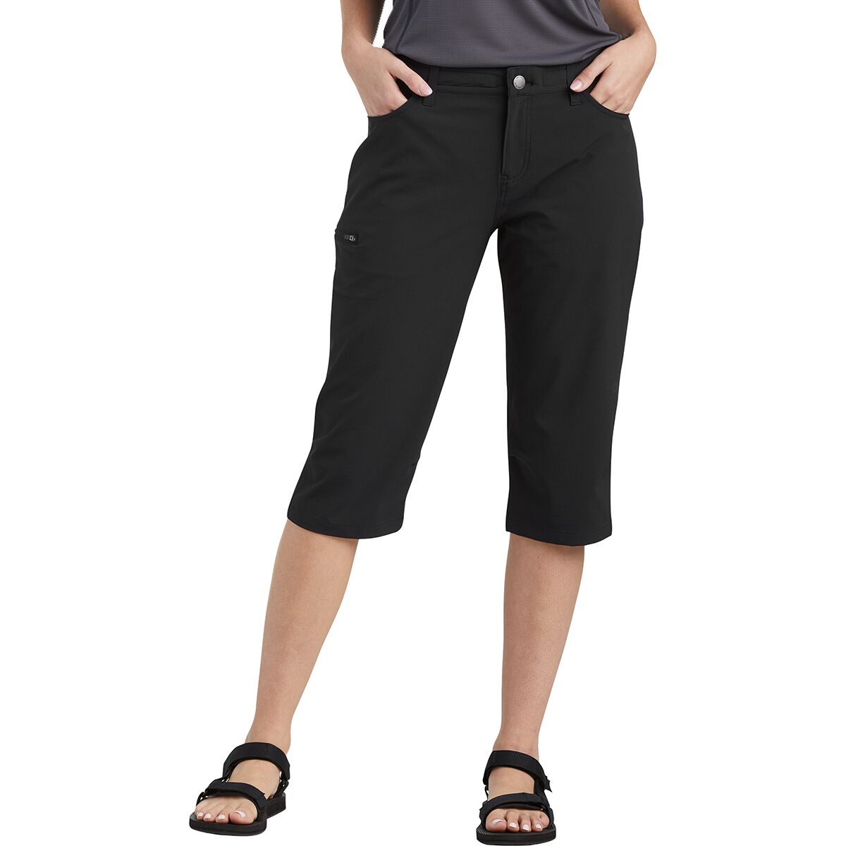 Outdoor Research Outdoor Research Women's Ferrosi Capri Pant in Black - Size: 4/Regular - $71.25 at Steep and Cheap