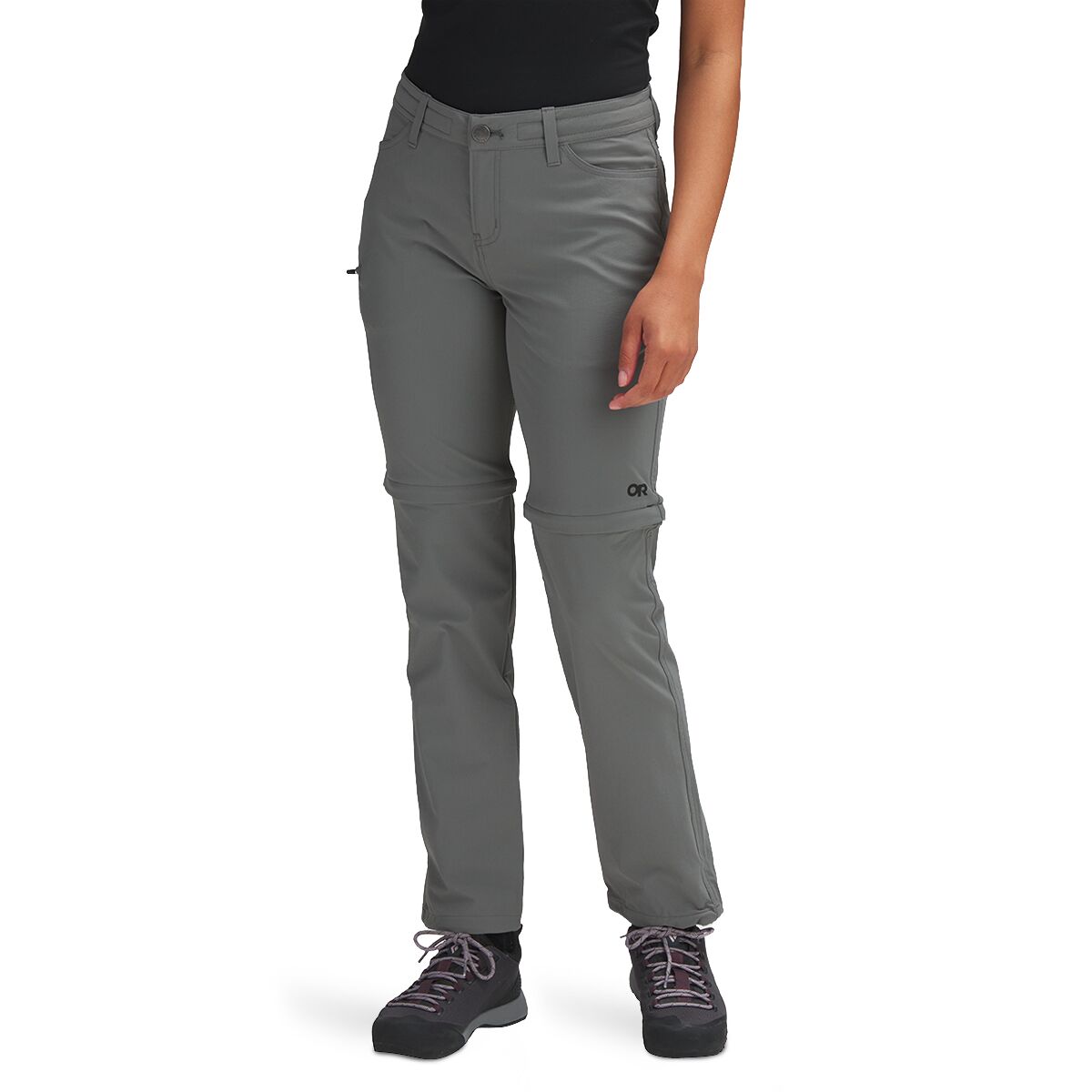 Outdoor Research Women's Ferrosi Convertible Pant in Pewter - Size: 18/Regular