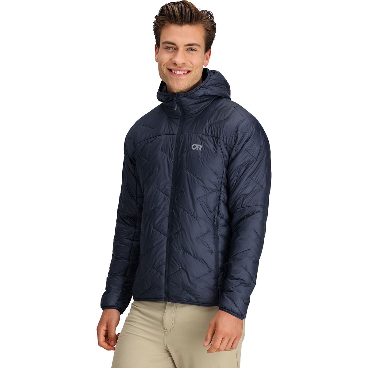 Outdoor Research Outdoor Research Men's SuperStrand LT Hoodie in Naval Blue - Size: XS - $152.75 at Steep and Cheap