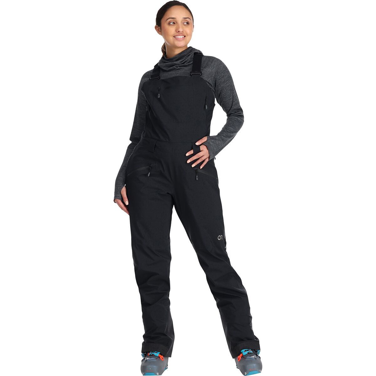 Outdoor Research Women's Hemispheres II Bib Pant in Black - Size: XS
